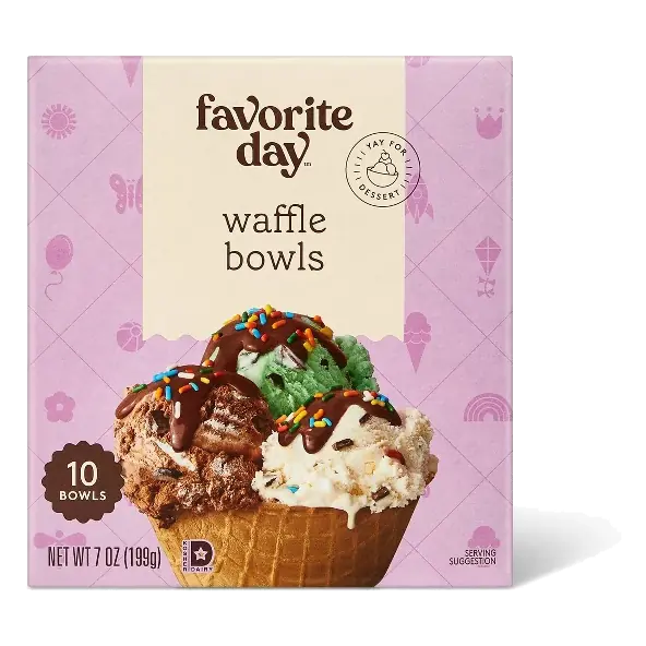 Waffle Bowls - 10ct - Favorite Day™