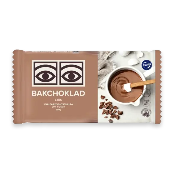 Bakchoklad Ögon / Ljus 29% Cocoa