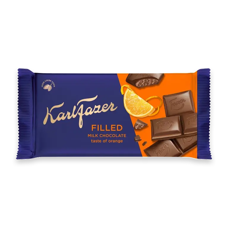 Chokladkaka Filled Orange 121g