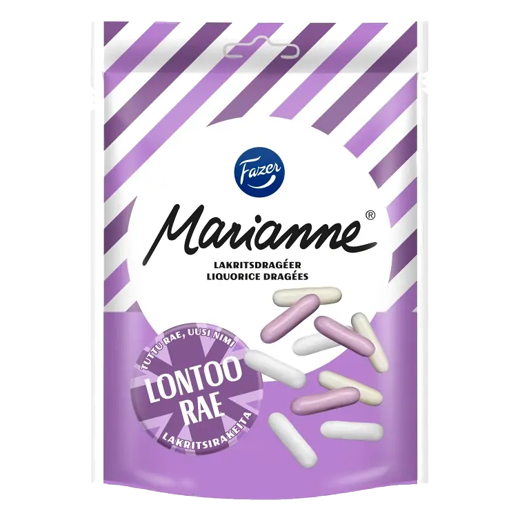 Chokladpåse Marianne Lakritsdragé 150g