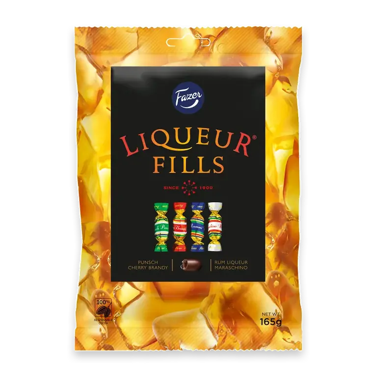 Chokladpralin Liqueur Fills 165g