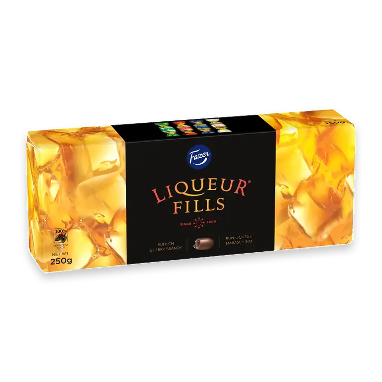 Chokladpraliner Liqueur Fills 250g