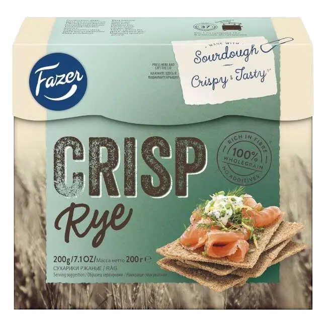 Crisp Rye Ljust Rågbröd