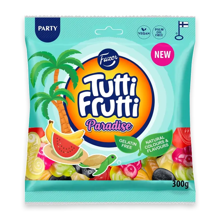 Godispåse Tutti Frutti Paradise 300g