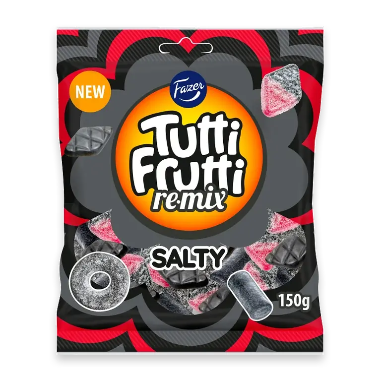 Godispåse Tutti Frutti Remix Salty 150g