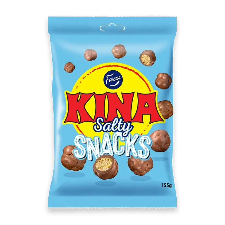 Kina Blå Salty Snacks 155g