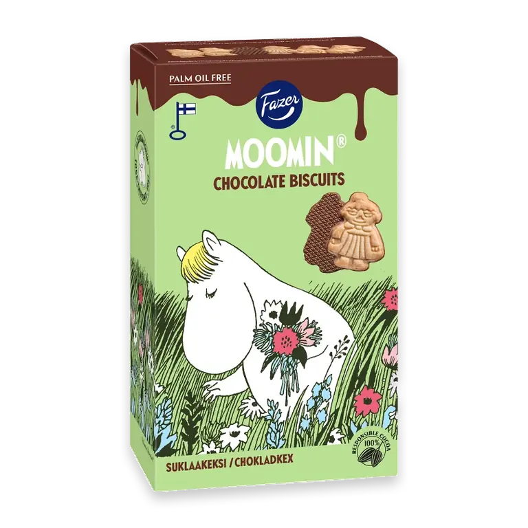 Moomin Chokladkex 175g