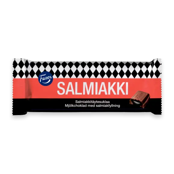 Salmiakki Salmiakfyllning Chokladkaka