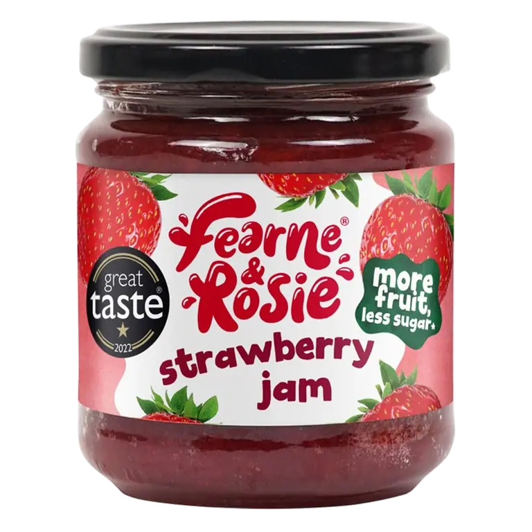 Fearne & Rosie Reduced Sugar Strawberry Jam