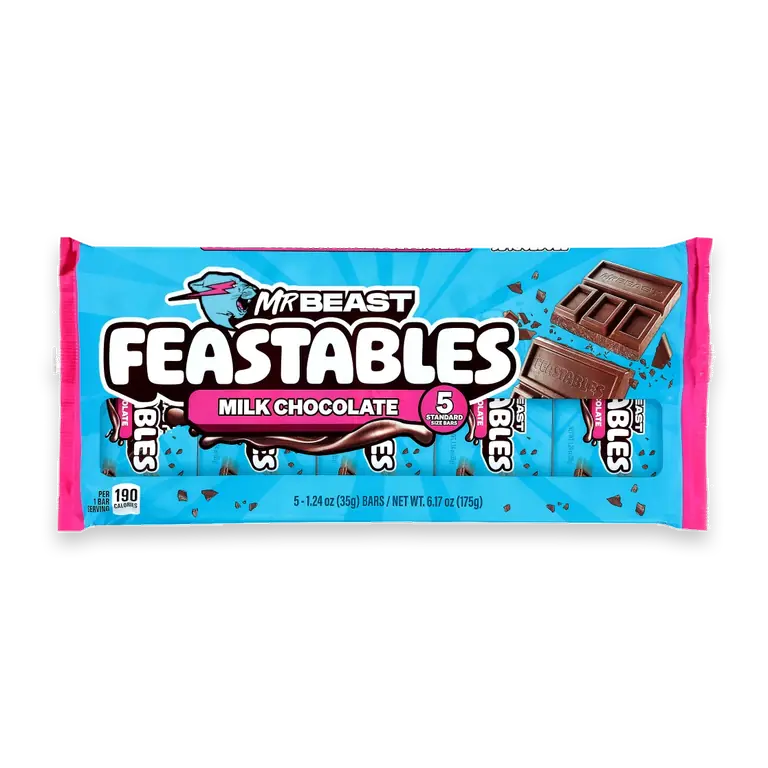 5ct Feastables Milk Chocolate 35g