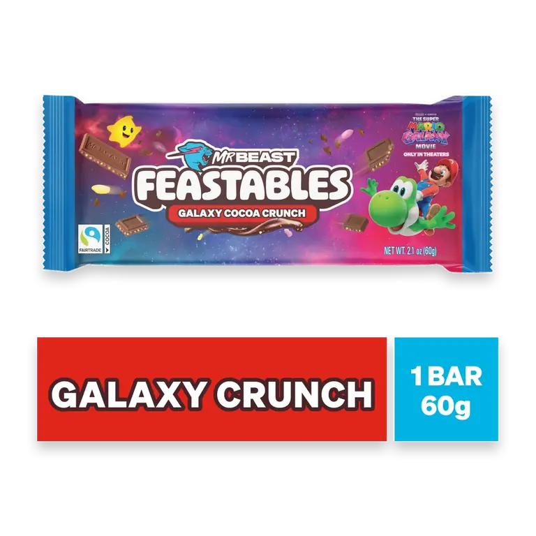 Galaxy Cocoa Crunch Mario Bar