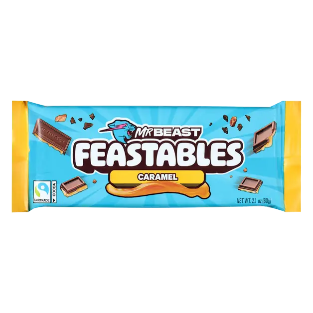 Mr Beast Caramel Milk Chocolate Candy Bar