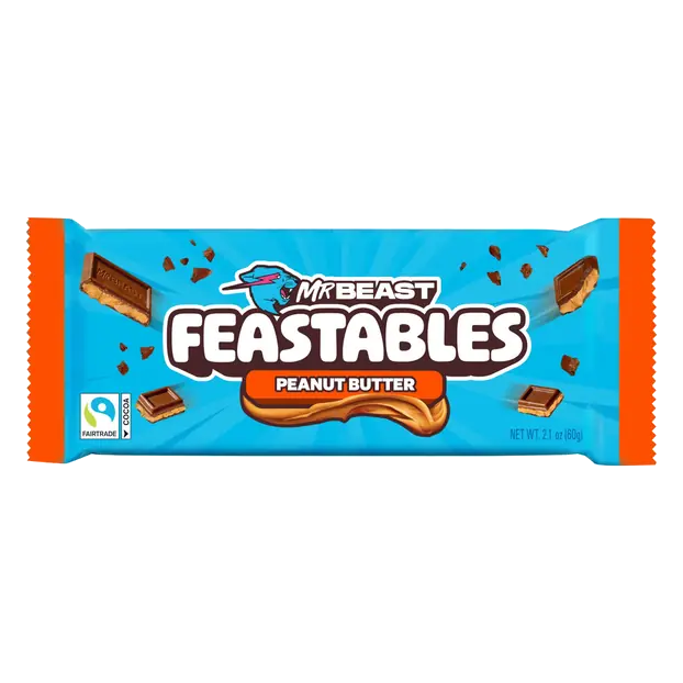 Mr Beast Peanut Butter Chocolate Bar
