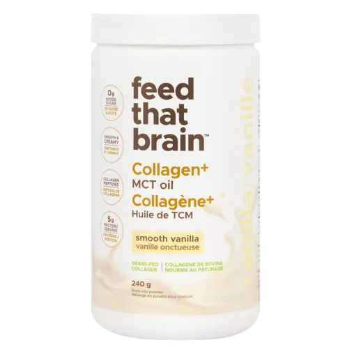 Drink Mix Powder Collagen+ MCT Oil Smooth Vanilla 240 g