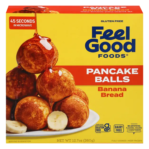 Gluten & Dairy Free Banana Bread Pancake Balls