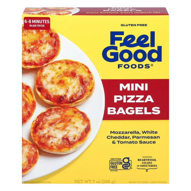 Gluten Free Mini Pizza Bagels - 9 ct Frozen