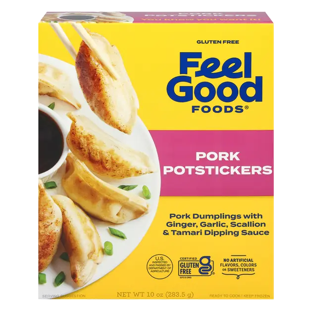 Gluten Free Pork Potstickers Frozen