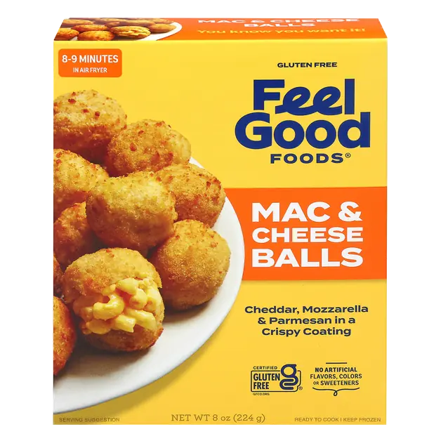 Gluten Free Three Cheese Mac & Cheese Bites Frozen