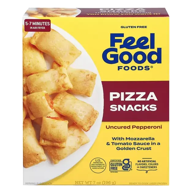 Gluten Free Uncured Pepperoni Pizza Snacks