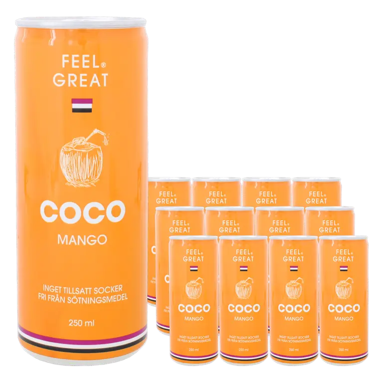 Kokosdryck Coco Mango 12-pack