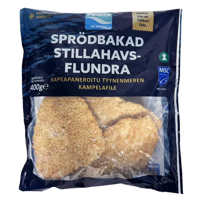 Stillahavsflun Sprödbakad Msc