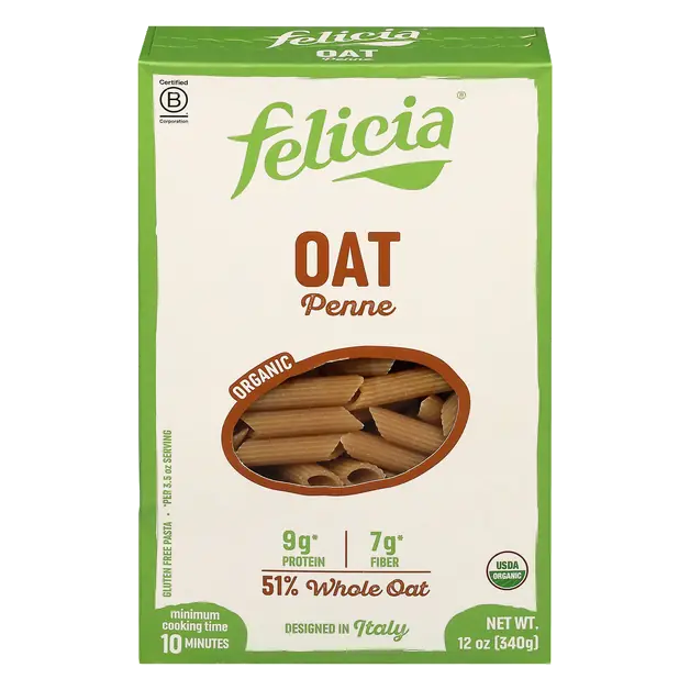 Organic Oat Penne Pasta