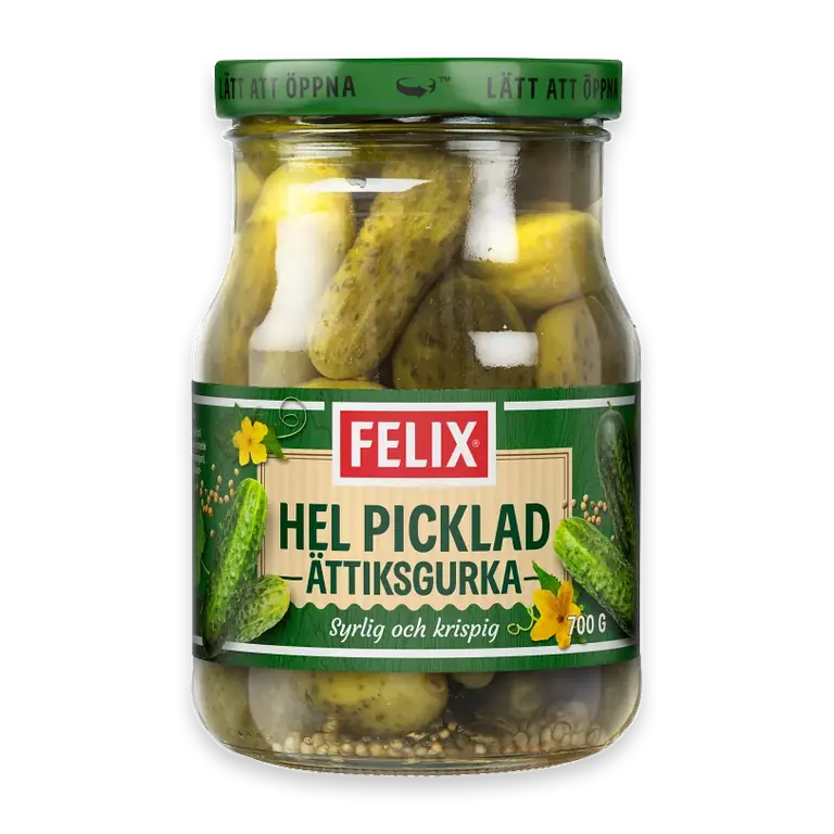 Ättiksgurka Hel 700g