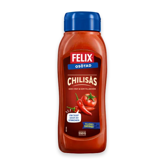 Chilisås Osötad