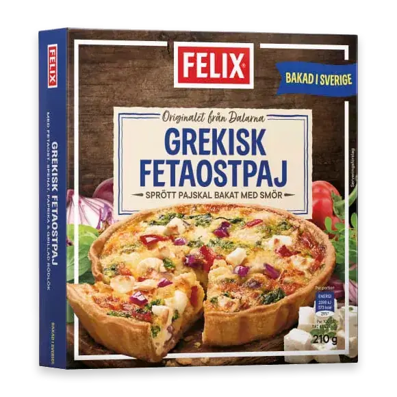 Fetaostpaj Grekisk Fryst