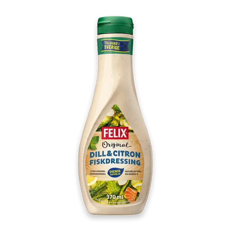 Fiskdressing Dill & citron 370ml
