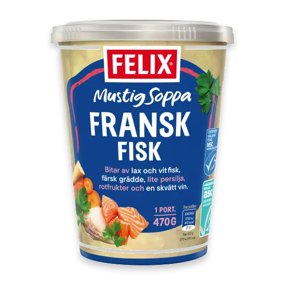 Fisksoppa Fransk