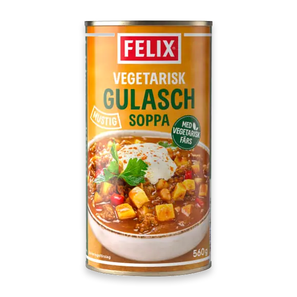 Gulaschsoppa Vegetarisk