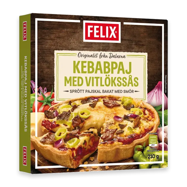 Kebabpaj 210g