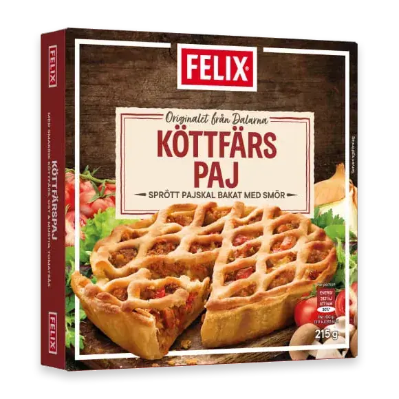 Köttfärspaj Fryst/1 Port