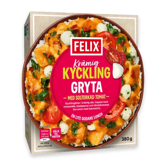 Kyckinggryta Soltorkad Tomat Fryst/1port