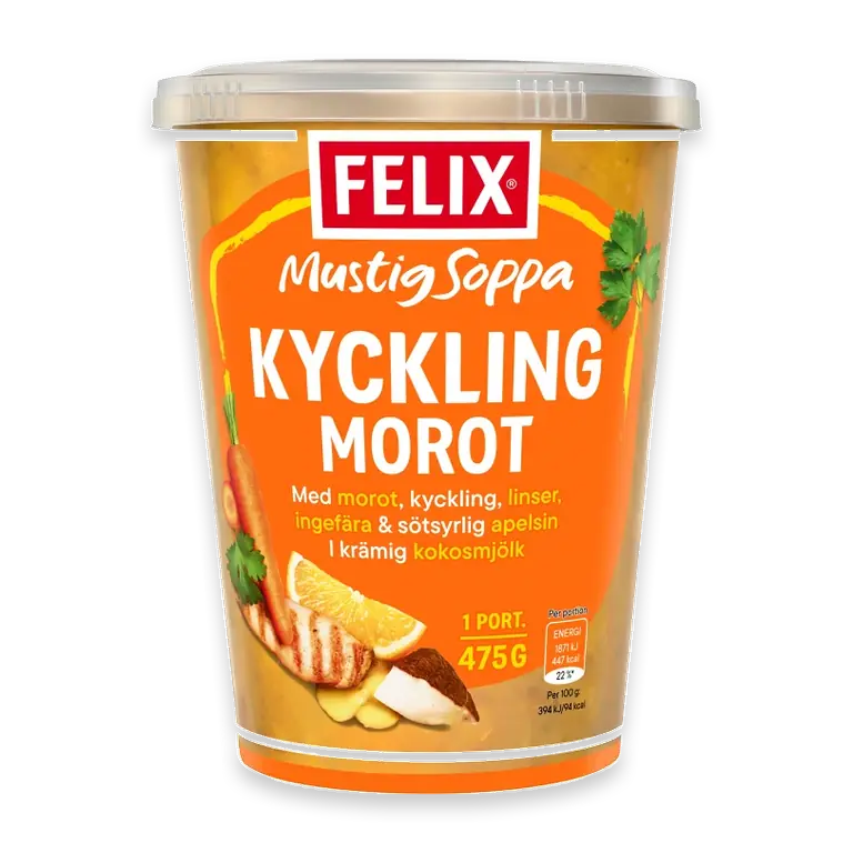 Kyckling Morotssoppa 475g
