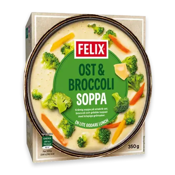 Ost & Broccoli Soppa Fryst/1 Port
