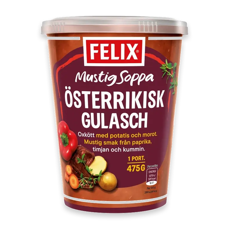 Österikisk Gulaschsoppa 475g