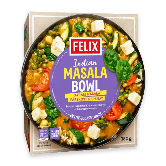 Palak Bowl Indisk Fryst/1 Port