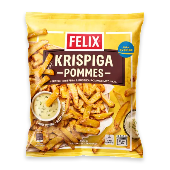 Pommes Krispiga Frysta