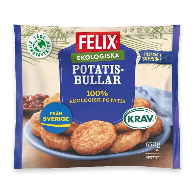 Potatisbullar 650g KRAV