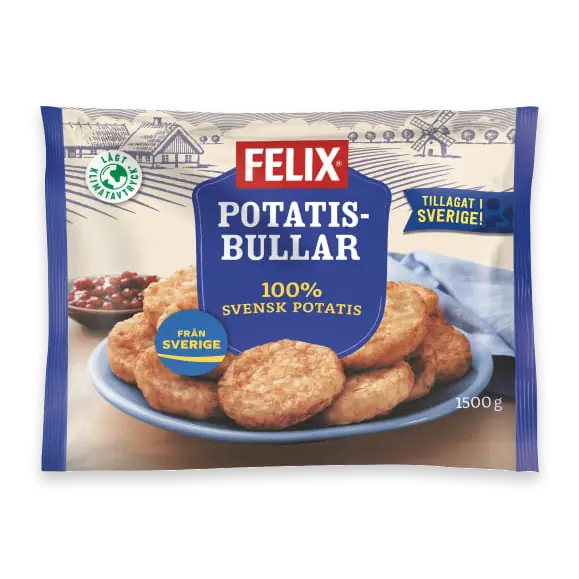 Potatisbullar Frysta