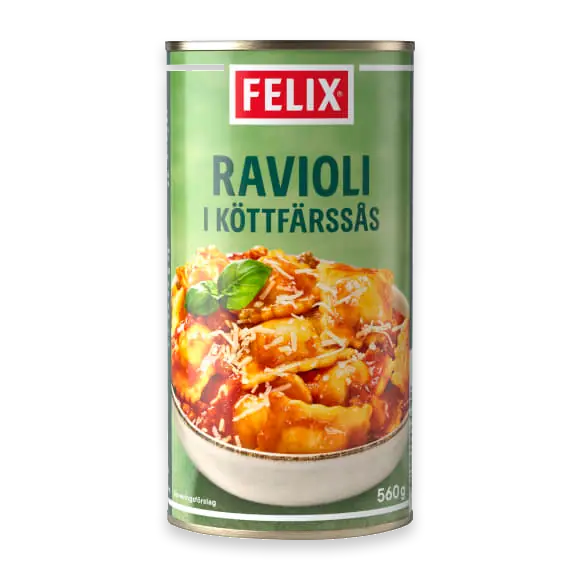 Ravioli i Köttsås