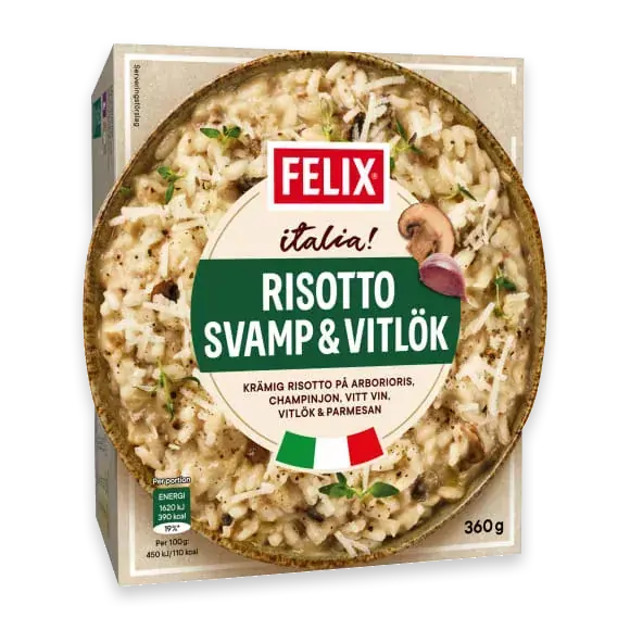 Risotto Svamp Vitlök