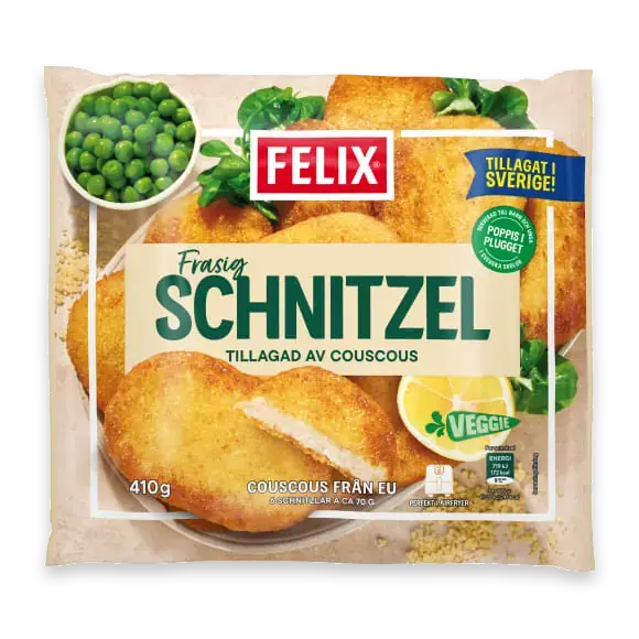 Schnitzel Vegetariska Fryst