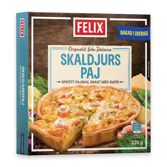 Skaldjurspaj Fryst/1 Port