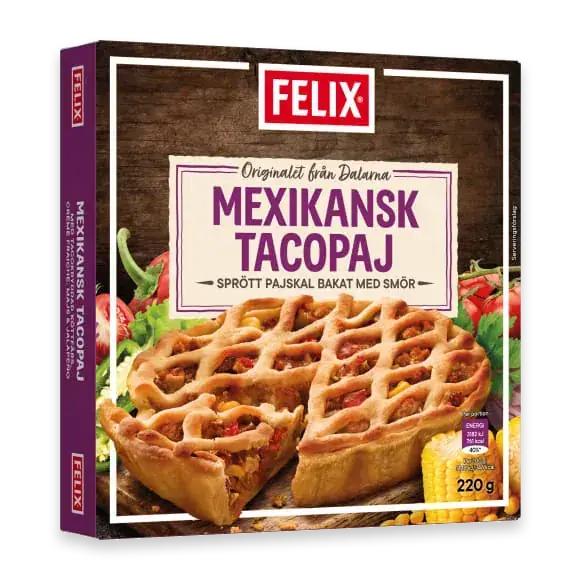 Tacopaj Mexikansk Fryst/1 Port