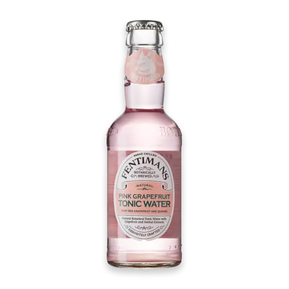 Pink Grapefrui Tonic Water Glas