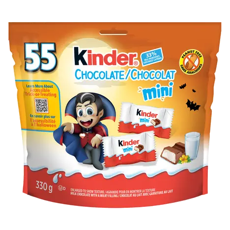 Ferrero Canada Kinder Peanut-Free Halloween Chocolate Minis 330 g