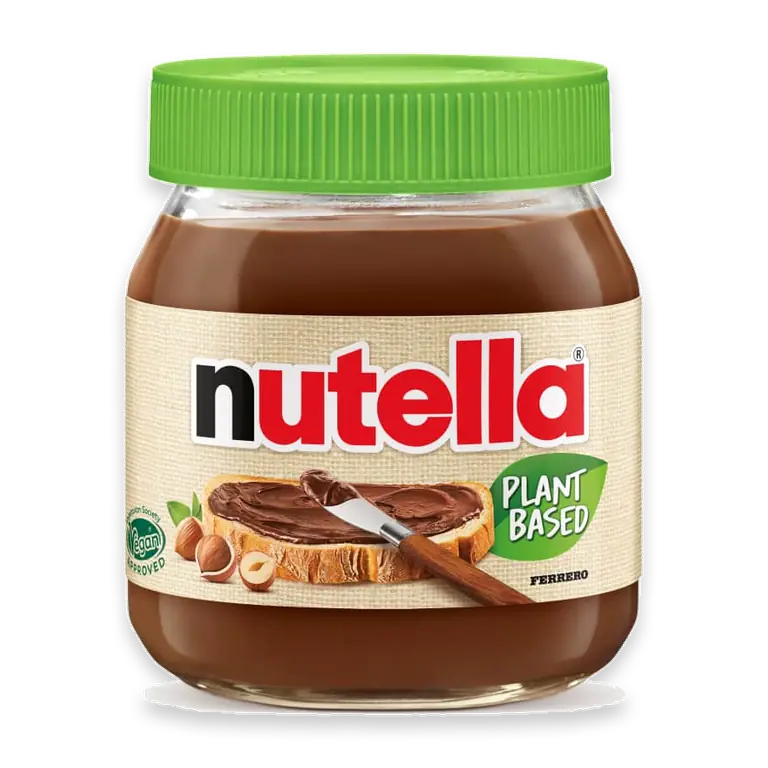 Hasselnötskräm Nutella växtbaserad